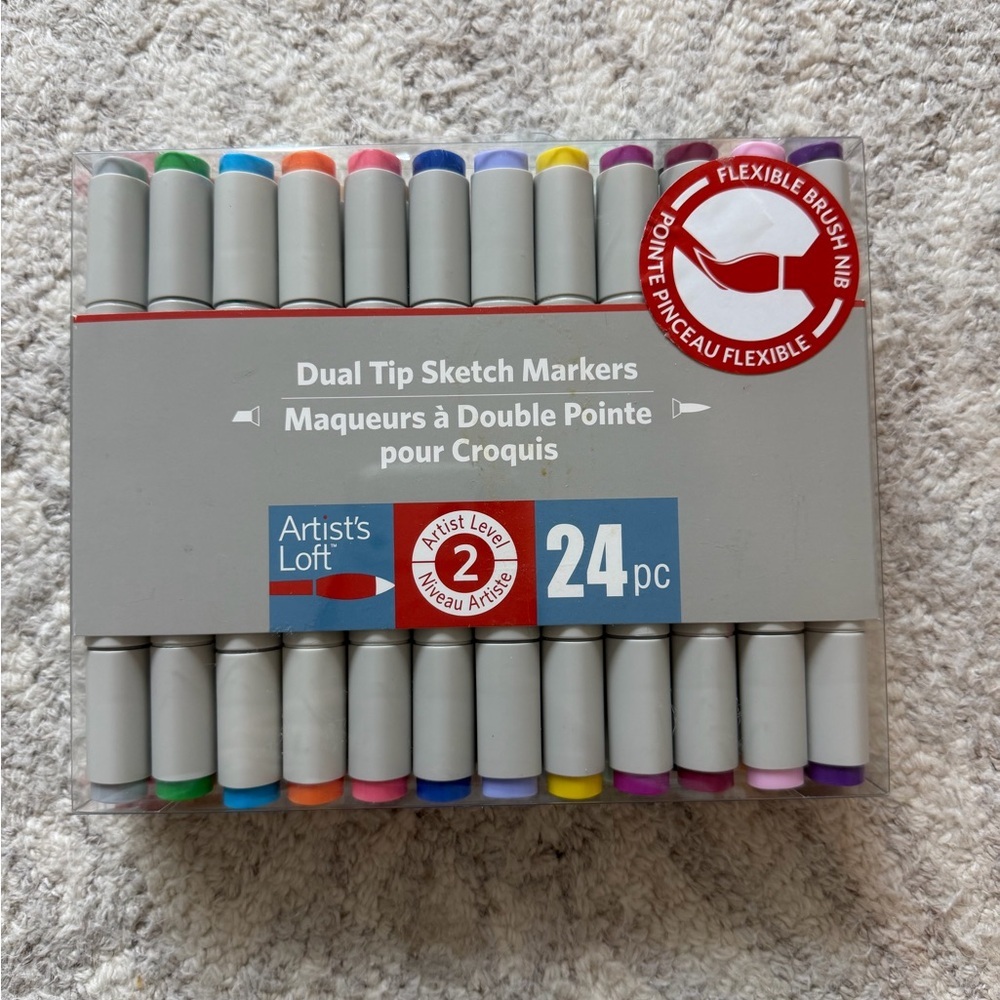 Artist's Loft Dual Tip Sketch Markers Set